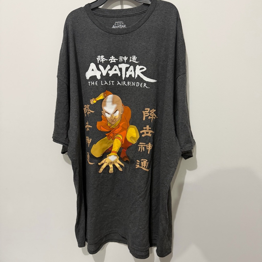 Nickelodeon Avatar The Last Airbender Charcoal Tee